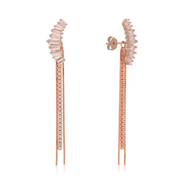 Rose_Gold_925_Sterling_Zirconia_2-In-1_Earrings_For_Women