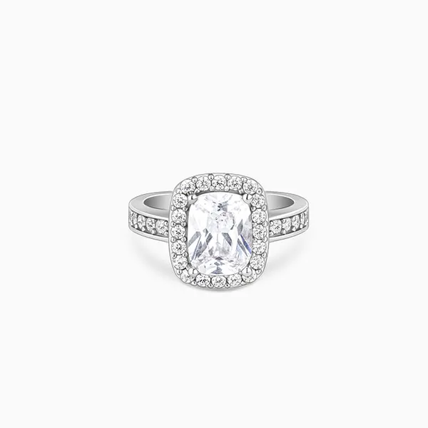 Silver_925_Sterling_Zirconia_Diamond_Cut_Solitaire_Ring_For_Women