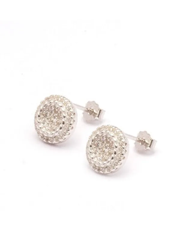 Silver_925_Sterling_Silver_Zircon_Round_Stud_Earrings_For_Women