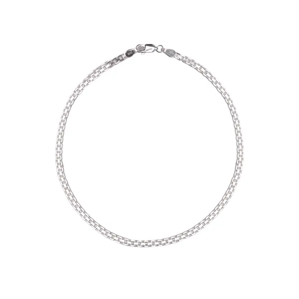 925_Silver_Flat_Anklets_(10_Inch_)