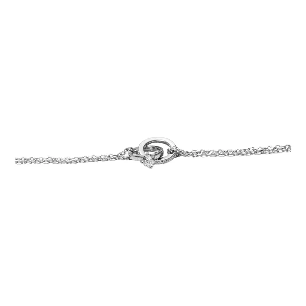 Silver_925_Sterling_Zircon_Double_Ring_Bracelet_For_Women