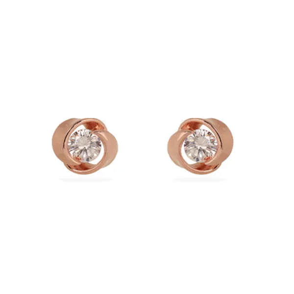 Rose_Gold_925_Silver_Cubic_Zirconia_Stud_Earrings_For_Women