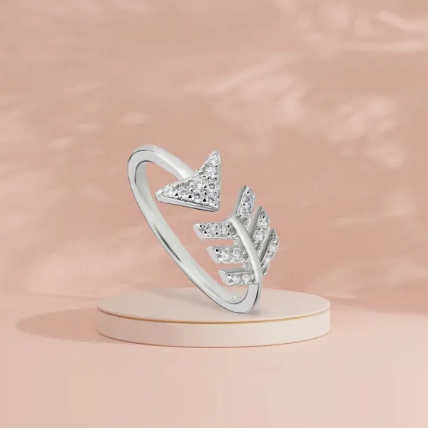 Silver_925_Sterling_Zirconia_Bow_And_Arrow_Ring_For_Women
