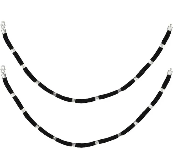 925_Silver_Tread_Anklets_(8.5_Inch_)