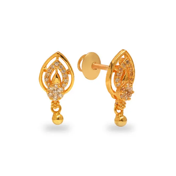 Gold_925_Silver_24K_Gold_Plated_Oval_Design_Earrings_For_Women