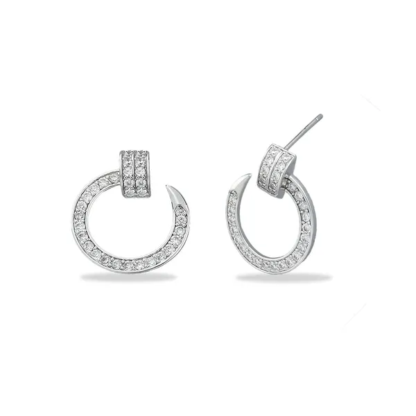 Silver_925_Circle_Stud_Earrings_For_Women