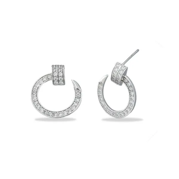 Silver_925_Circle_Stud_Earrings_For_Women