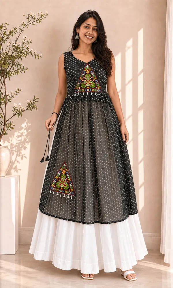 Black_Elegant_Designer_Navratri_Kurti