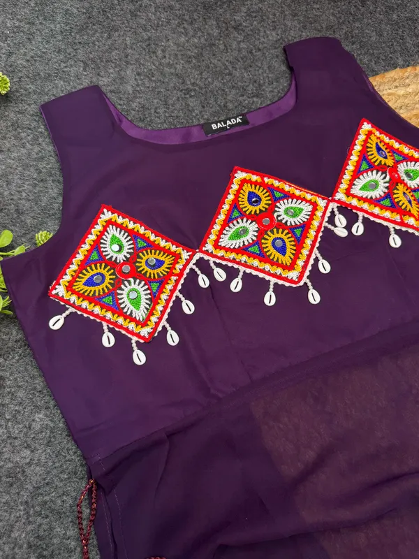 Purple_Embroidered_Georgette_Kurti