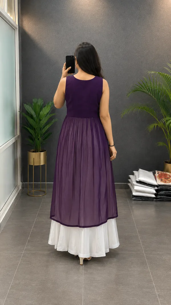 Purple_Stylish_Navratri_Kurti