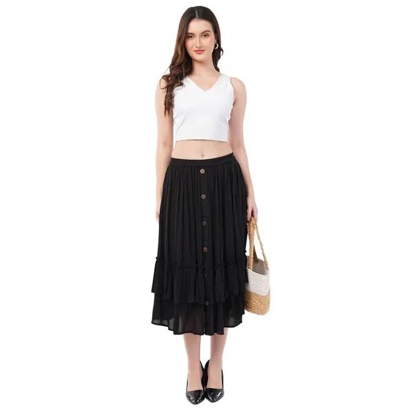 Women_S_Rayon_Crepe_Skirt
