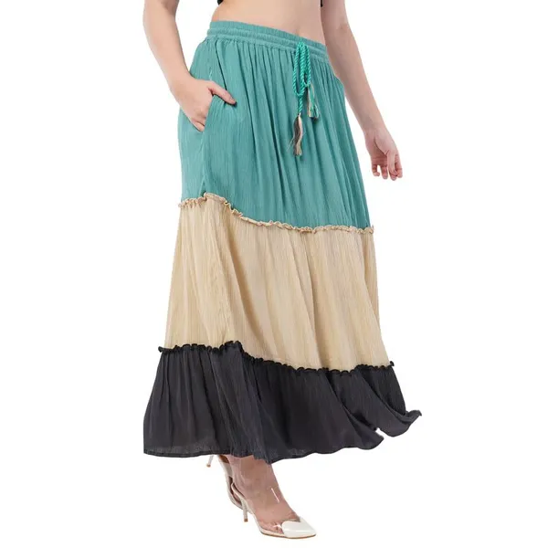Rayon_Crepe_Tiered_Maxi_Skirt