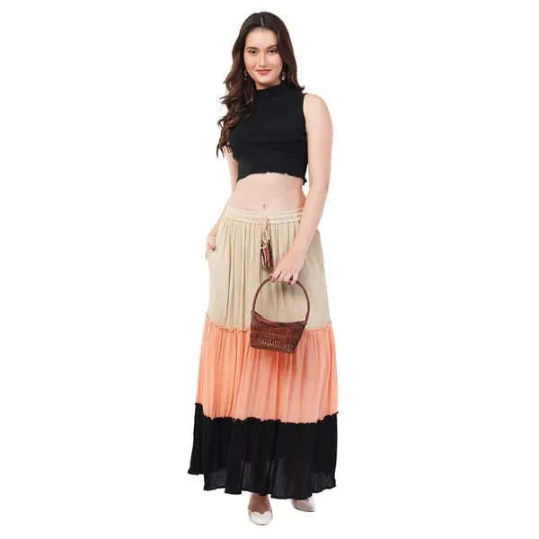 Women_S_Crepe_Tiered_Maxi_Skirt