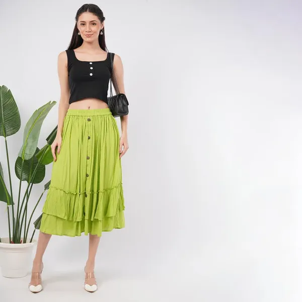 Rayon_Crepe_A_Line_Skirt