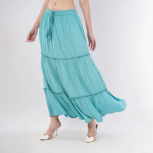 Women_S_Rayon_Crepe_Flared_Skirt