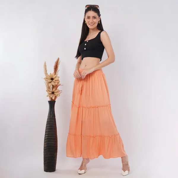 Women_S_Rayon_Crepe_Flared_Skirt