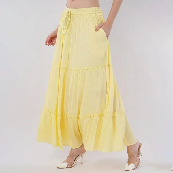 Women_S_Rayon_Crepe_Flared_Skirt