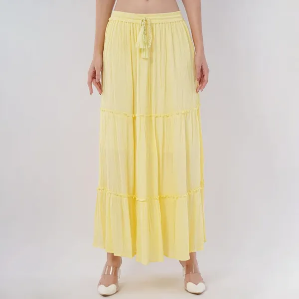 Women_S_Rayon_Crepe_Flared_Skirt