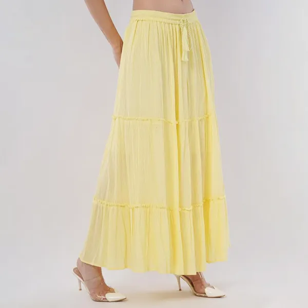 Women_S_Rayon_Crepe_Flared_Skirt