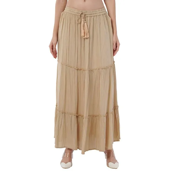 Rayon_Crepe_Flared_Skirt