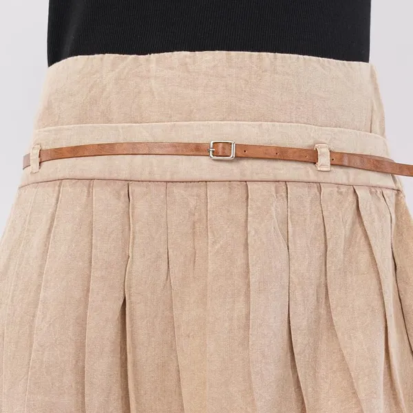 Women_S_High_Waist_Pleated_Mini_Skirt_With_Belt