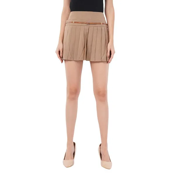 Women_S_Pleated_Mini_Skirt_With_Belt