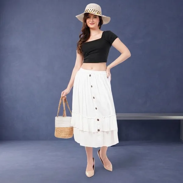 Women_S_Rayon_Crepe_Skirt