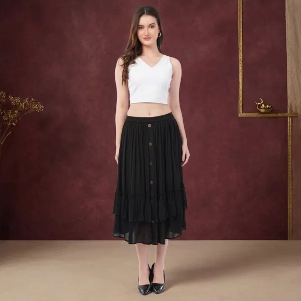 Women_S_Rayon_Crepe_Skirt