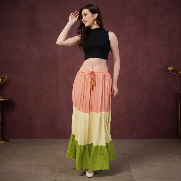 Rayon_Crepe_Tiered_Maxi_Skirt