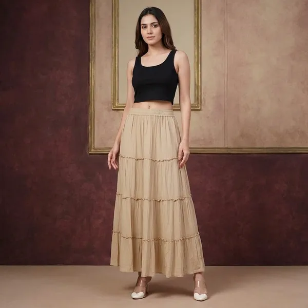 Tiered_Maxi_Skirt_With_Lining_And_Pocket