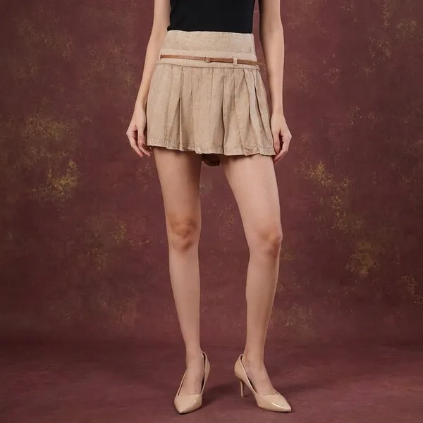 Women_S_High_Waist_Pleated_Mini_Skirt_With_Belt