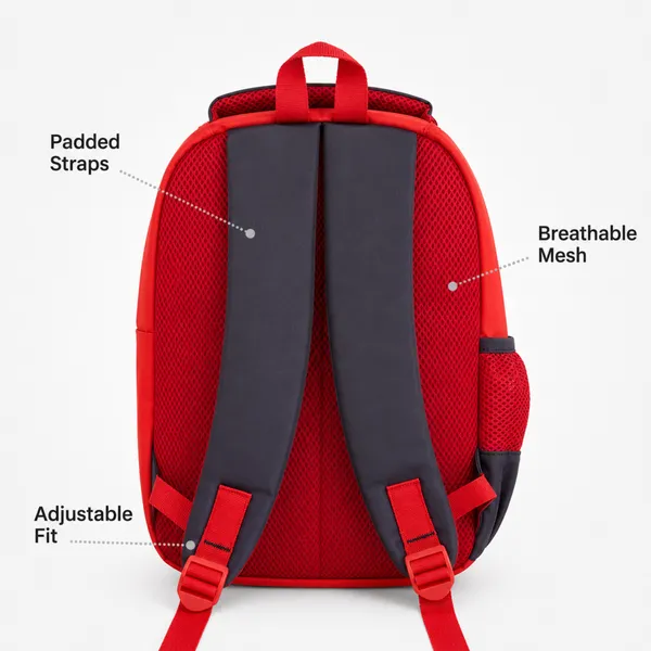 Red_Printed_Kids_Backpack