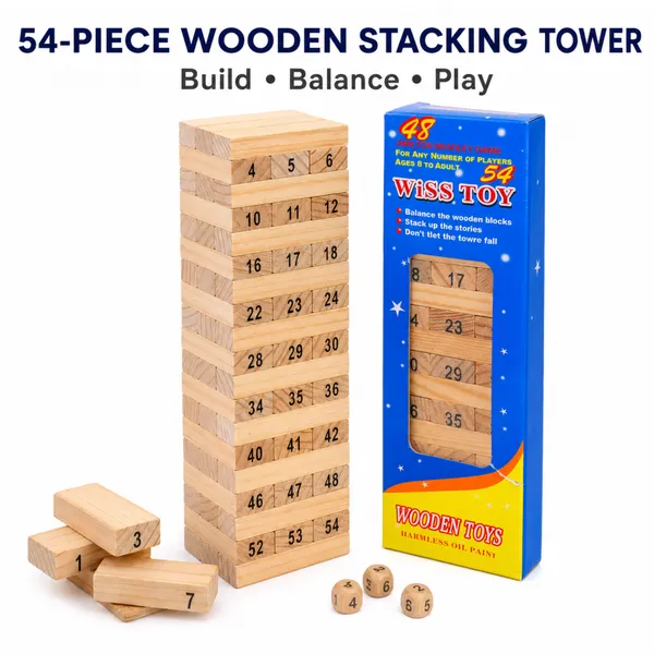 54-Piece_Wooden_Stacking_Tower_Game_for_Kids_&_Family_|_Build_Balance_Play_|_Numbered_Wooden_Block_Tumbling_Tower_with_Dice