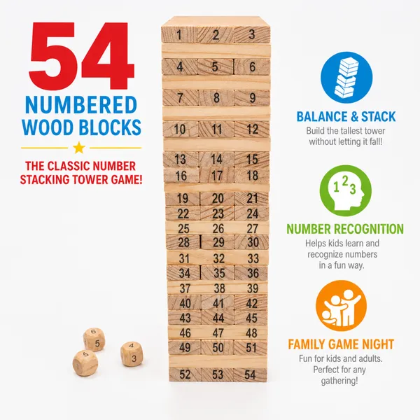 54-Piece_Wooden_Stacking_Tower_Game_for_Kids_&_Family_|_Build_Balance_Play_|_Numbered_Wooden_Block_Tumbling_Tower_with_Dice