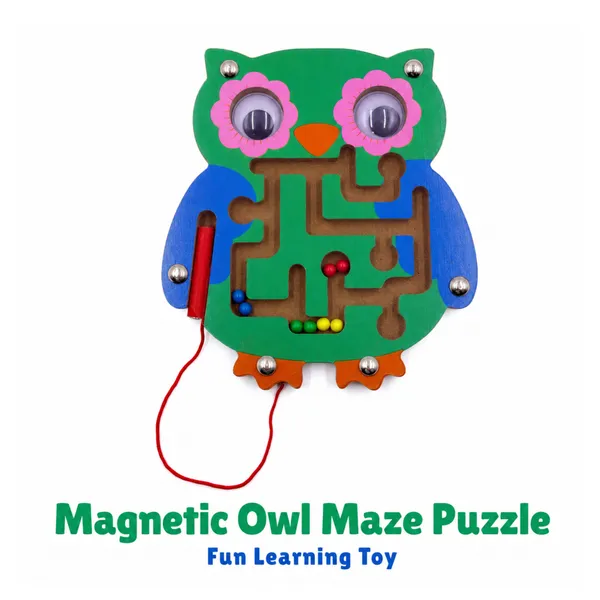Magnetic_Owl_Maze_Puzzle_With_Pen