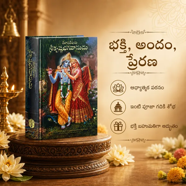 Telugu_Krishna_Radha_Devotional_Book