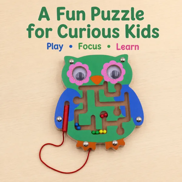 Magnetic_Owl_Maze_Puzzle_With_Pen