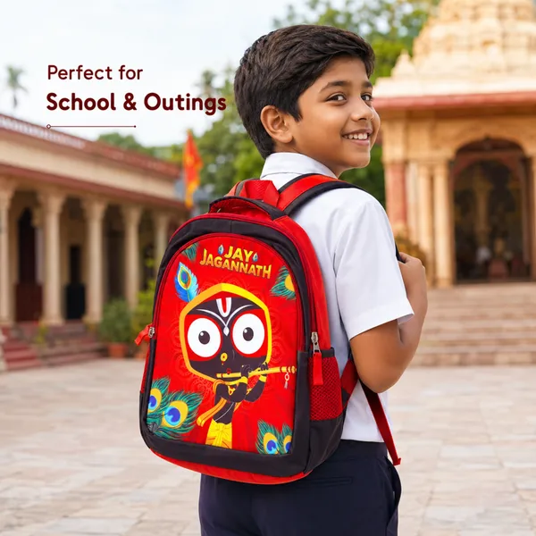 Red_Printed_Kids_Backpack