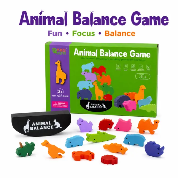 Animal_Balance_Game_for_Kids_|_Wooden/Colorful_Stacking_&_Balancing_Toy_|_Fun_Focus_&_Coordination_Activity_|_Educational_Skill_Development_Game_for_Kids_3+_Years