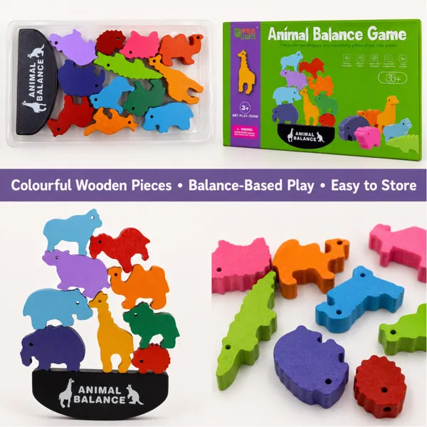 Animal_Balance_Game_for_Kids_|_Wooden/Colorful_Stacking_&_Balancing_Toy_|_Fun_Focus_&_Coordination_Activity_|_Educational_Skill_Development_Game_for_Kids_3+_Years