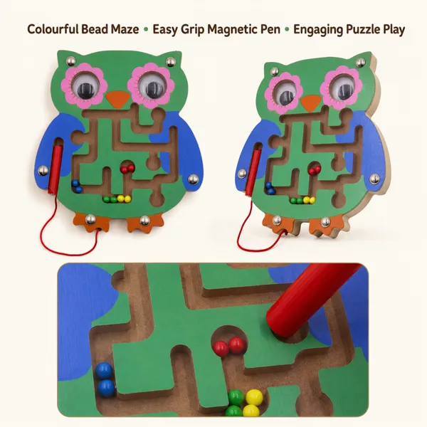 Magnetic_Owl_Maze_Puzzle_With_Pen
