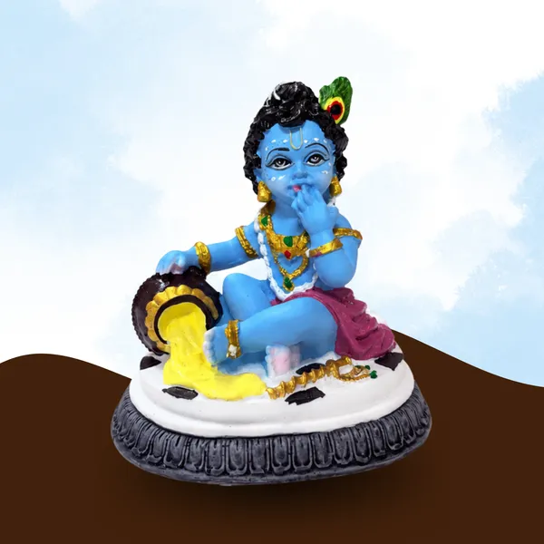 Bal_Krishna_Makhan_Chor_Idol_–_Decorative_Laddu_Gopal_Statue_for_Home_Temple_&_Puja