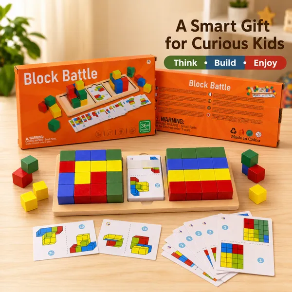 Block_Battle_3D_Puzzle_Game_for_Kids_|_Wooden_Color_Matching_&_Block_Stacking_Brain_Game_|_Build_Think_Win_|_Educational_Puzzle_Toy_for_Kids_3+_Years