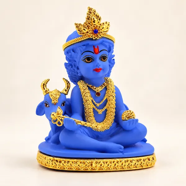 Blue_and_Golden_Bal_Gopal_Krishna_Idol_with_Cow_–_Decorative_Laddu_Gopal_Murti_for_Home_Temple_&_Gifting