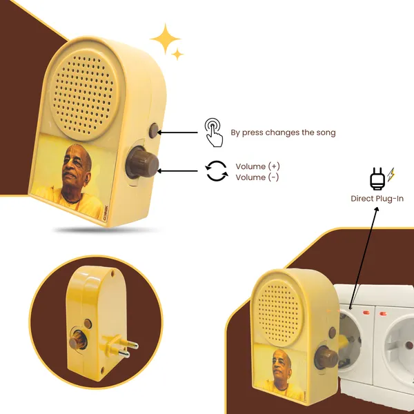 Compact_Srila_Prabhupada_Bhajan_Speaker_with_Volume_Control_-_Electronic_