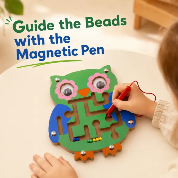 Magnetic_Owl_Maze_Puzzle_With_Pen