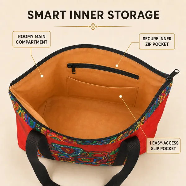 Ethnic_Elephant_Printed_Tote_Bag_for_Women_|_Lightweight_Handbag_with_Long_Shoulder_Handles_|_Daily_Use_&_Shopping_Bag