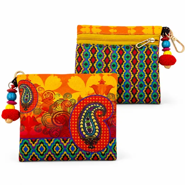 Ethnic_Paisley_Printed_Utility_Pouch_for_Women_|_Zipper_Storage_Pouch_with_Hook_|_Daily_Use_Organizer