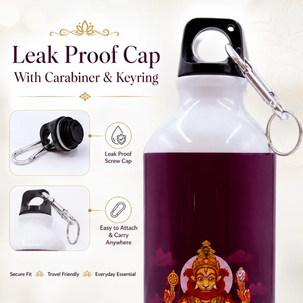 Maroon_Aluminium_Devotional_Print_Water_Bottle