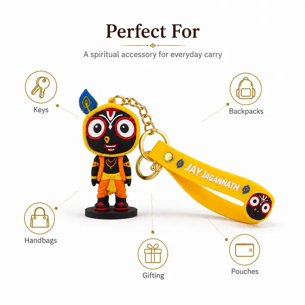 Jay_Jagannath_Keychain_with_Wrist_Strap_|_Lord_Jagannath_Devotional_Key_Ring_|_Lightweight_Bag_Charm_&_Key_Holder